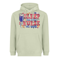 Matcha sleep all day nurse all night Heavyweight Hoodie - texasbilliewilder
