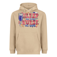 Mushroom sleep all day nurse all night Heavyweight Hoodie - texasbilliewilder