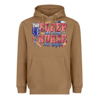 Toasted Coconut sleep all day nurse all night Heavyweight Hoodie - texasbilliewilder