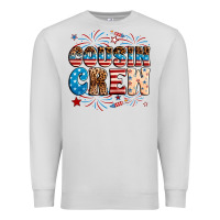 Dove Grey Cousin crew Premium Sweatshirt - Neo Western
