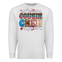 Oatmeal Heather Cousin crew Premium Sweatshirt - Neo Western