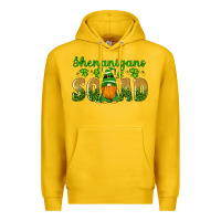 Lemon shenanigans squad gnomes shamrock gold leopard glitter Premium Hoodie - Artiststas