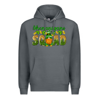 Rock shenanigans squad gnomes shamrock gold leopard glitter Premium Hoodie - Artiststas