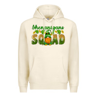 Tofu shenanigans squad gnomes shamrock gold leopard glitter Premium Hoodie - Artiststas