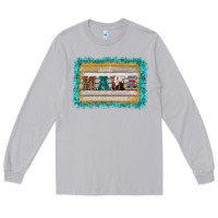 Moon Dust western turquoise's mama background Long Sleeve Tee - BarkalooDesign