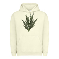 Pigment Pistachio Botanical Sagebrush Illustrations Urban Hoodie - LillyAllenDesigns