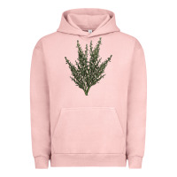 Pigment Salmon Botanical Sagebrush Illustrations Urban Hoodie - LillyAllenDesigns