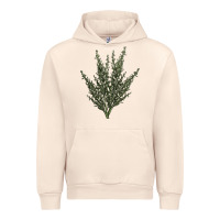 Sandshell Botanical Sagebrush Illustrations Urban Hoodie - LillyAllenDesigns