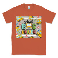 Copper school bus driver Classic Tee - MaliasSmallBusiness