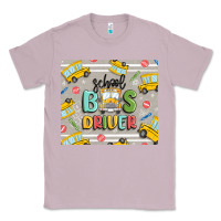 Lilac school bus driver Classic Tee - MaliasSmallBusiness