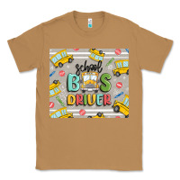 Toasted Coconut school bus driver Classic Tee - MaliasSmallBusiness