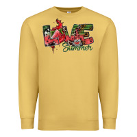 Antique Gold love summer Premium Sweatshirt - SublimationCraftShop