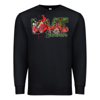 Black love summer Premium Sweatshirt - SublimationCraftShop