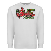 Dove Grey love summer Premium Sweatshirt - SublimationCraftShop