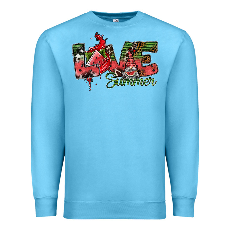 Love Summer Premium Sweatshirt by SublimationCraftShop | Teevron