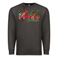 Smoke love summer Premium Sweatshirt - SublimationCraftShop