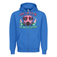True Royal love is in the air Zipper Hoodie - MaliasSmallBusiness