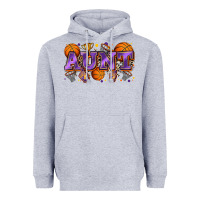 Heather Grey aunt basketball Heavyweight Hoodie - Zillion Design Studio