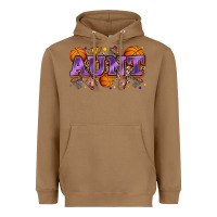 Toasted Coconut aunt basketball Heavyweight Hoodie - Zillion Design Studio