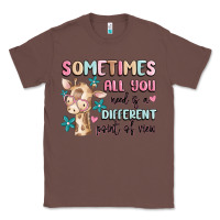Chestnut sometimes all you need is a different point of  vi Classic Tee - MaliasSmallBusiness
