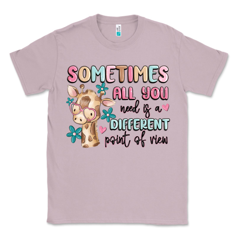 Sometimes All You Need Is A Different Point Of  Vi Classic Tee by MaliasSmallBusiness | Teevron