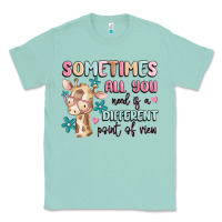 Seafoam sometimes all you need is a different point of  vi Classic Tee - MaliasSmallBusiness