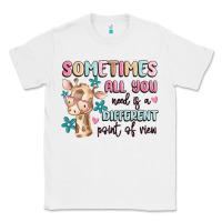 White sometimes all you need is a different point of  vi Classic Tee - MaliasSmallBusiness