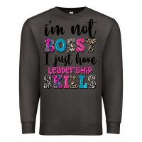 Smoke ı'm not bossy ı just have leadership skills Premium Sweatshirt - FaDigitalArtStudio