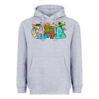 Heather Grey summer cna Heavyweight Hoodie - texasbilliewilder