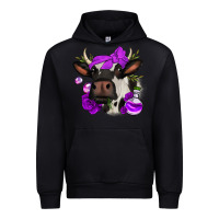 Black halloween roses cow Urban Hoodie - Jasminsmagicworld