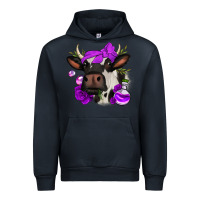 Navy halloween roses cow Urban Hoodie - Jasminsmagicworld