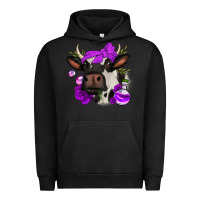 Pigment Black halloween roses cow Urban Hoodie - Jasminsmagicworld