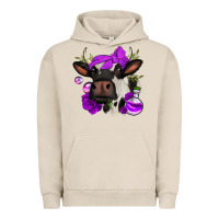 Pigment French Oak halloween roses cow Urban Hoodie - Jasminsmagicworld