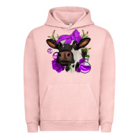 Pigment Salmon halloween roses cow Urban Hoodie - Jasminsmagicworld