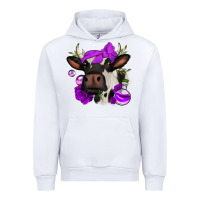 White halloween roses cow Urban Hoodie - Jasminsmagicworld