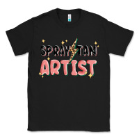 Black spray tan artist Classic Tee - MaliasSmallBusiness