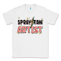 White spray tan artist Classic Tee - MaliasSmallBusiness