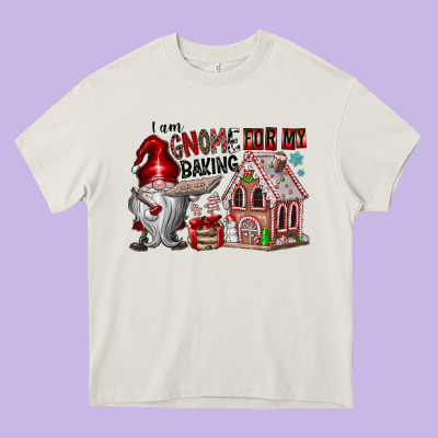 Iam Gnome For My Baking Heavy Core Tee Designed By Cowhidedigitalart