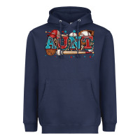 Navy aunt baseball Heavyweight Hoodie - Zillion Design Studio
