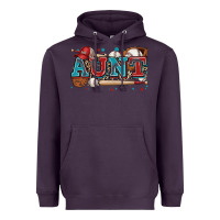 Plum aunt baseball Heavyweight Hoodie - Zillion Design Studio