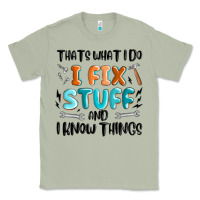 Matcha thats what i do i fix stuff and i know things Classic Tee - MaliasSmallBusiness