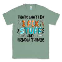 Sage thats what i do i fix stuff and i know things Classic Tee - MaliasSmallBusiness