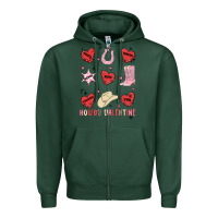 Howdy Valentine Copy Zipper Hoodie | Teevron