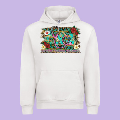 Certified Nursing Assistant Cna Nurse Urban Hoodie Designed By Barkaloodesign