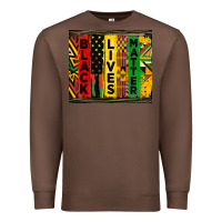 Chestnut black lives matter tumbler Premium Sweatshirt - HRA Design Shop