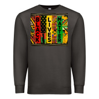 Smoke black lives matter tumbler Premium Sweatshirt - HRA Design Shop