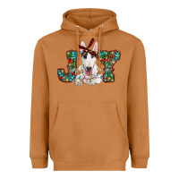 Meerkat Christmas joy bull terrier Heavyweight Hoodie - RanaPortraitStore