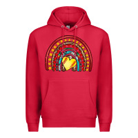 Cardinal softball rainbow Premium Hoodie - Artiststas