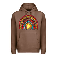 Chestnut softball rainbow Premium Hoodie - Artiststas