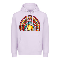 Lilac softball rainbow Premium Hoodie - Artiststas